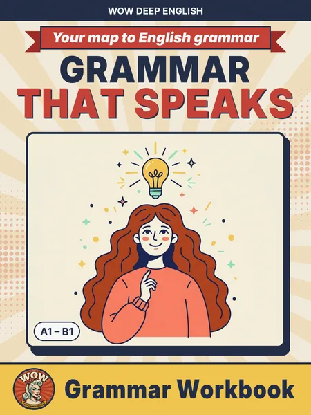 Grammar That Speaks: Your Map to English Grammar (A1, A2, B1) cover